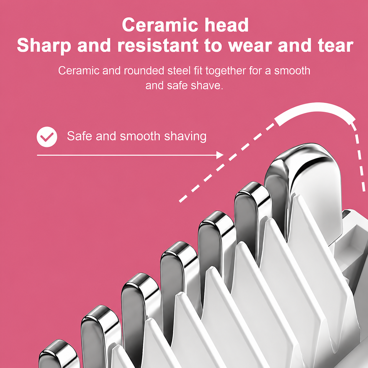 2 in 1 Woman Body Head Shaver
