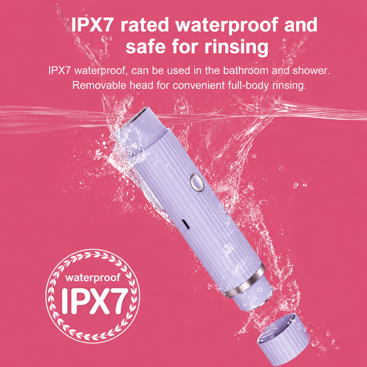 2 in 1 Woman Body Head Shaver