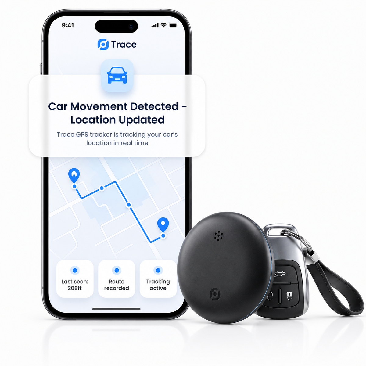 Trace™ — Not Just a GPS Car Tracker. Your Everything Finder.