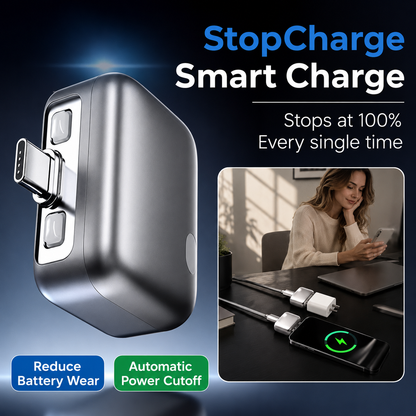140W Auto-Disconnect Type C - Fast & Smart AI Recognition Charger with Full Charge Protection