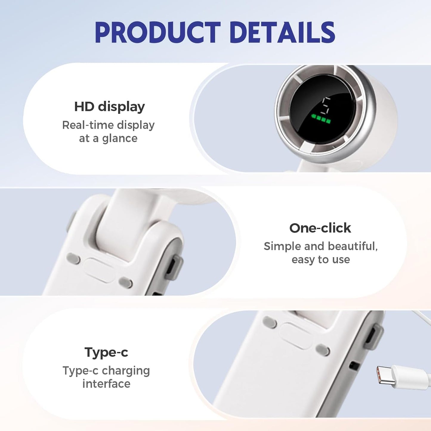 Handled Portable Turbo Fan