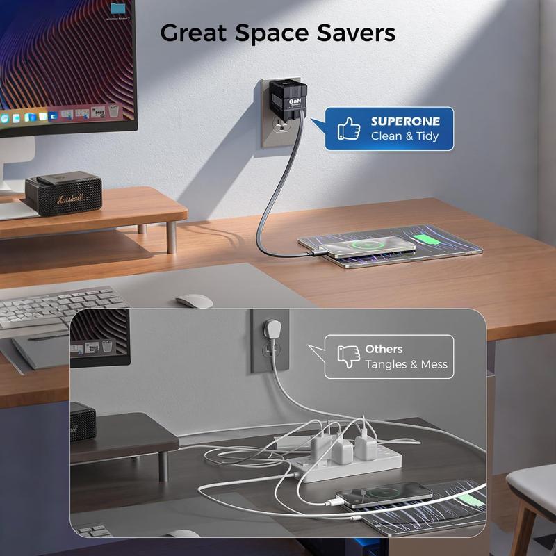 2 in 1 Gan Fast Charger