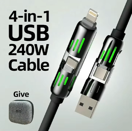 4-in-1 Multi USB Charging Cable